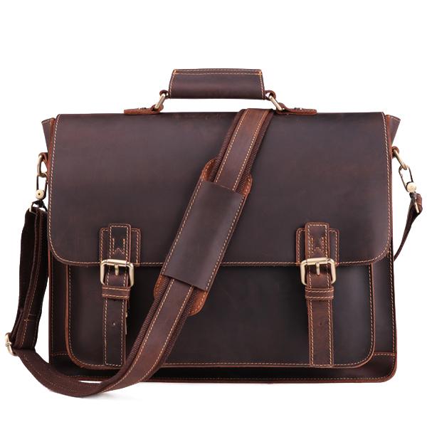 Rowan Leather Briefcase for Men