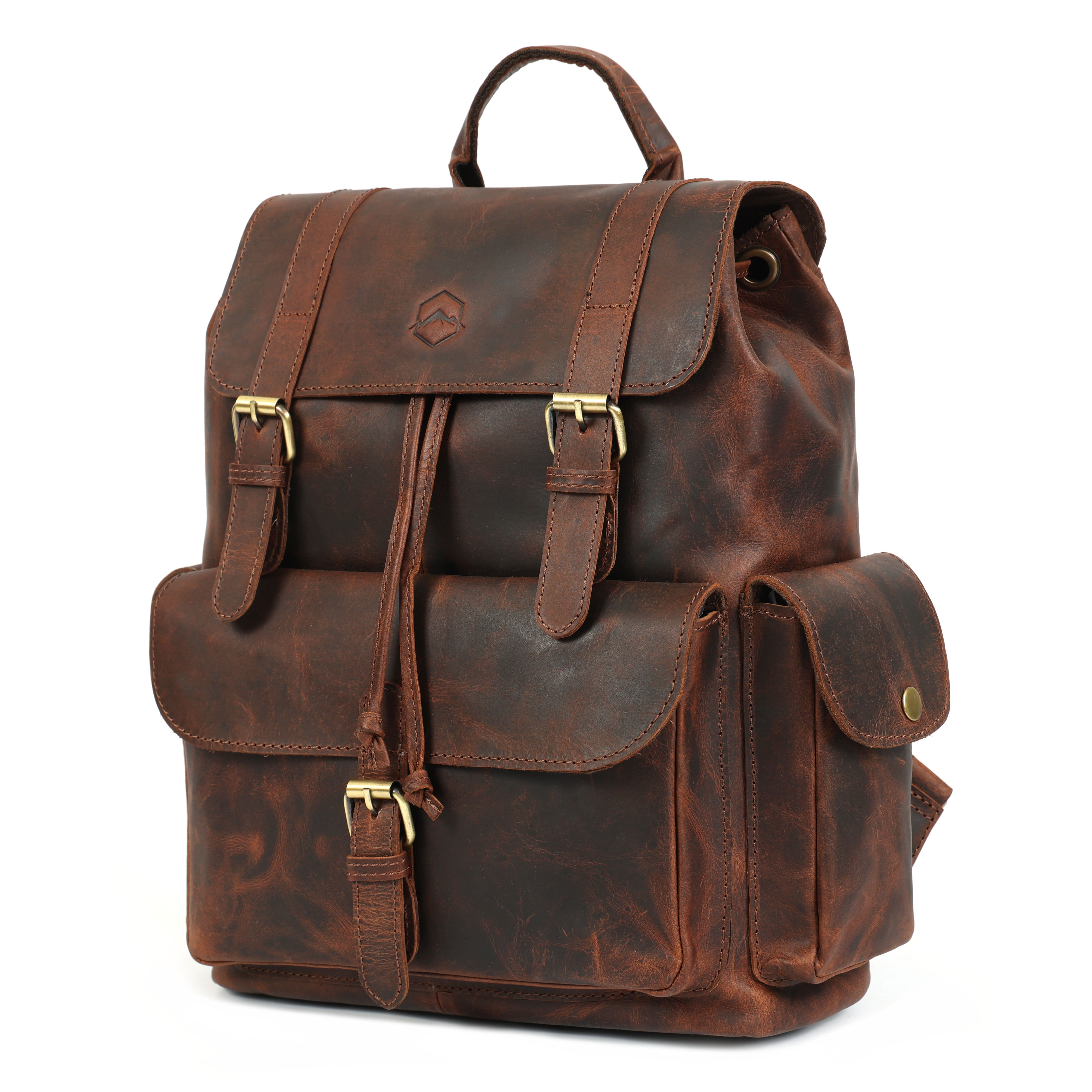Emerson Buffalo Leather Backpack