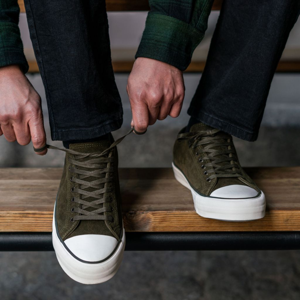 Retro Low Top | Olive