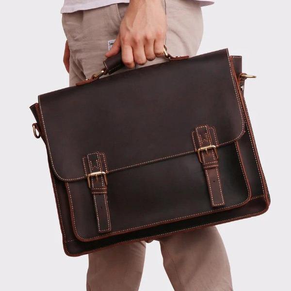 Rowan Leather Briefcase for Men