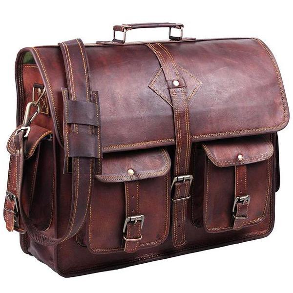 Kingsley Leather Briefcase