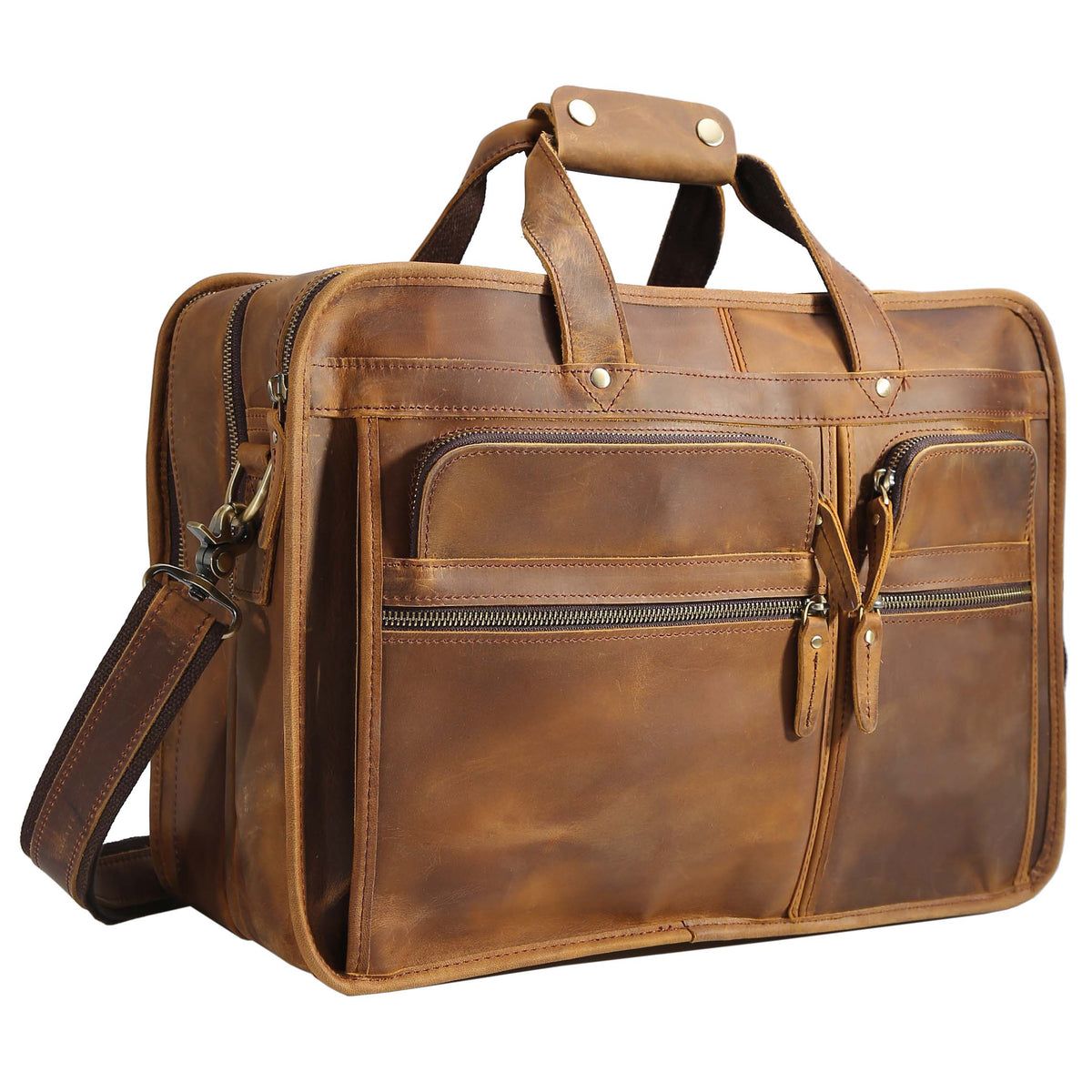 Hawk Leather Briefcase